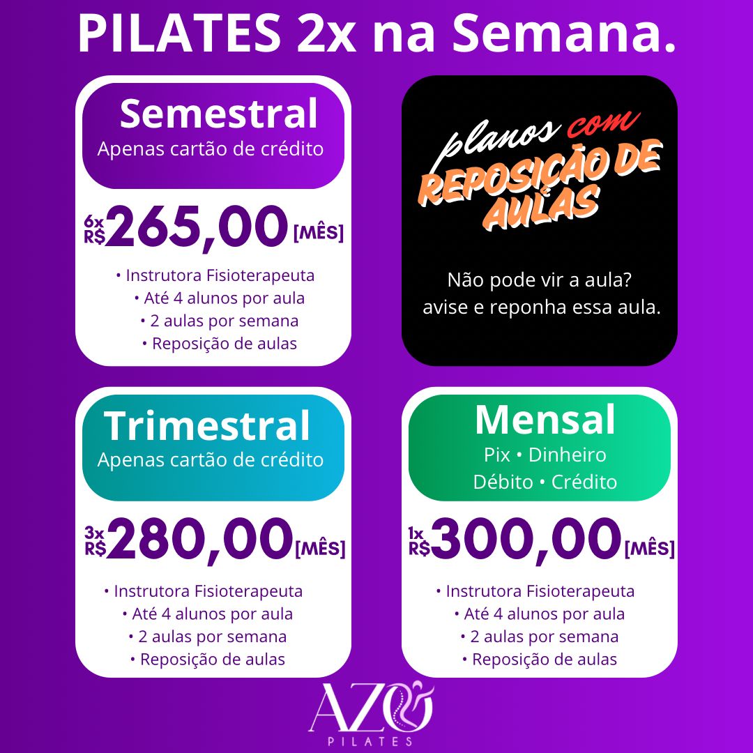pilates 2x por semana